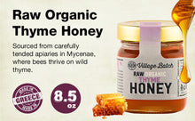 Raw Organic Thyme Honey