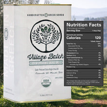 Raw Organic Extra Virgin Olive Oil (3L)