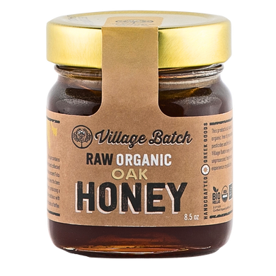 Raw Organic Oak Honey