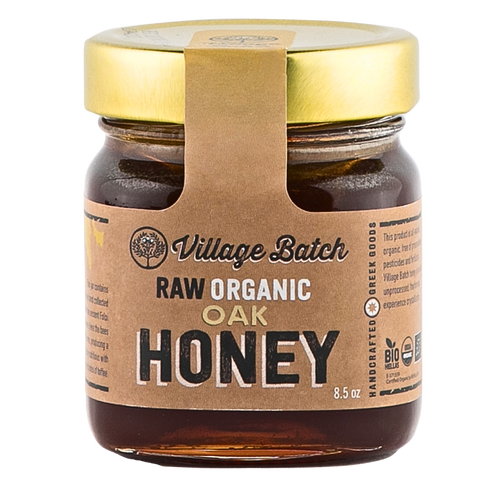 Raw Organic Oak Honey