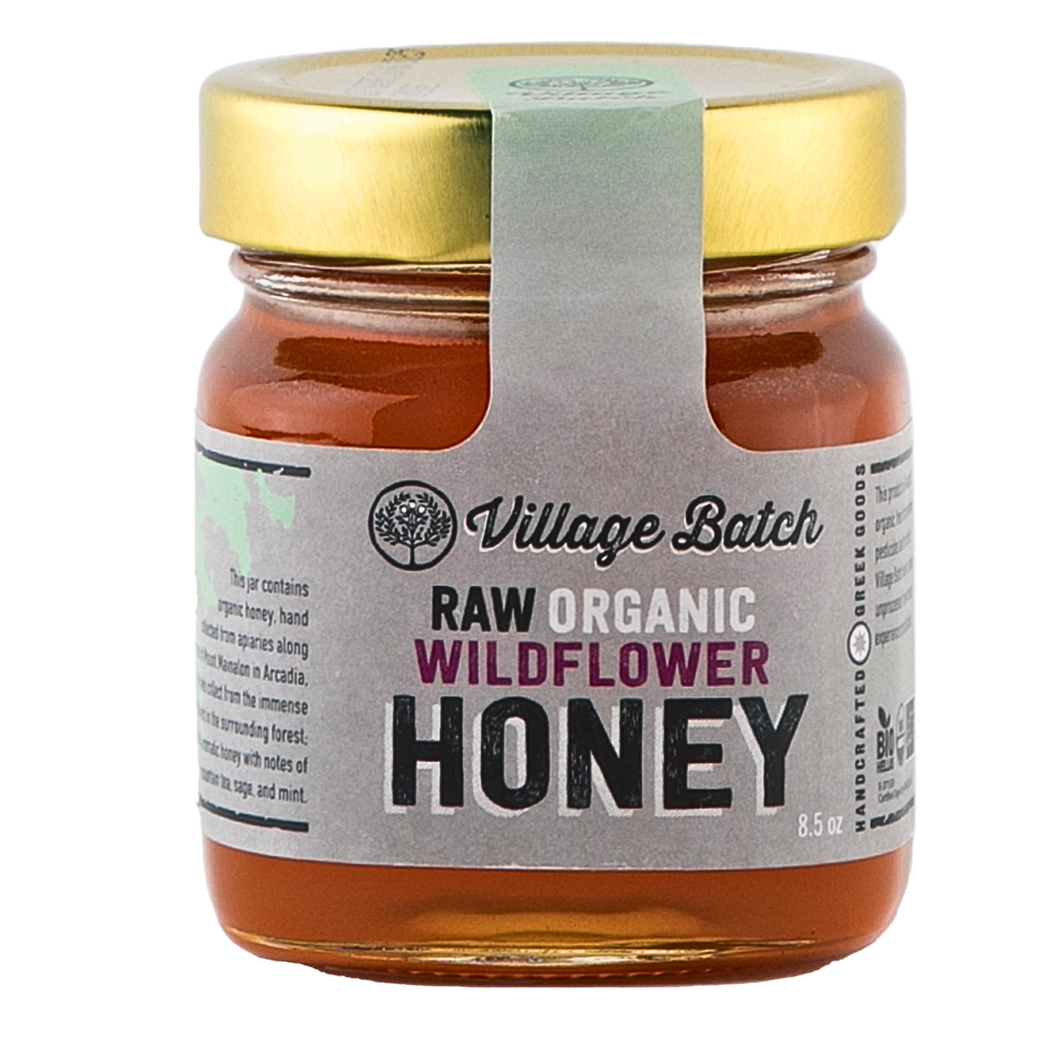 Raw Organic Wildflower Honey