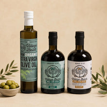 Organic Greek Extra Virgin Olive Oils Variety Pack