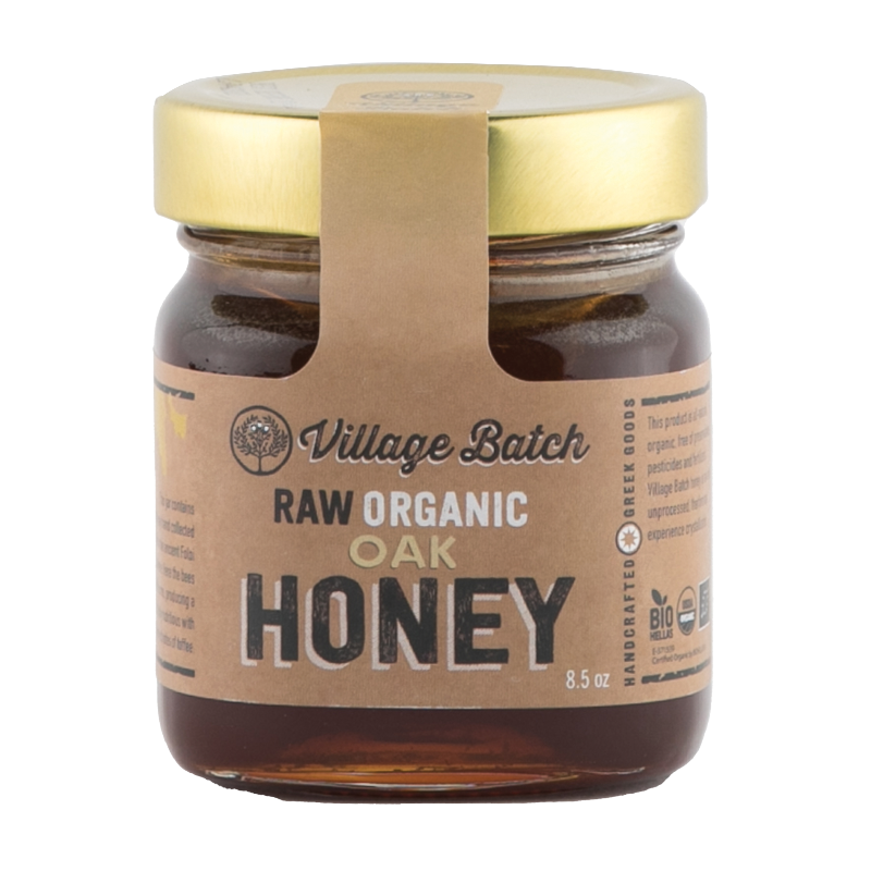 Raw Organic Oak Honey