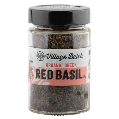 Organic Greek Red Basil