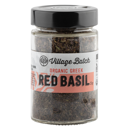 Organic Greek Red Basil